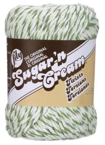 Picture of Sugar'n Cream Yarn - Twists Green