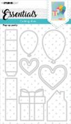 Picture of Studio Light Essentials Cutting Die-Nr. 165, Pop-Up Party