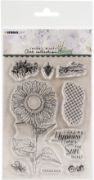 Picture of Studio Light Jenine's Mindful Art Essentials Clear Stamps Sunflower