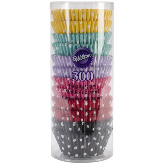 Picture of Standard Baking Cups Polka Dots 300/Pkg