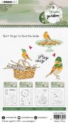 Picture of Studio Light Winter Garden Clear Stamp-Nr. 161, Bird Watching