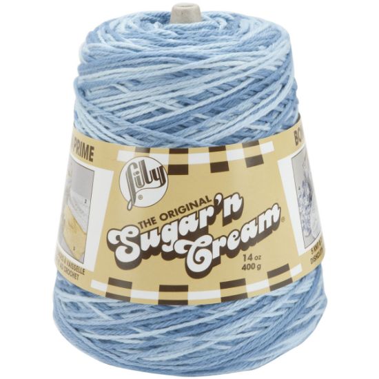 Picture of Sugar'n Cream Yarn - Cones Faded Denim