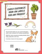 Picture of C&T Publishing 101+ Delightful Iron-On Quilt Labels-Variety Of Styles