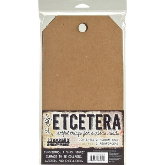 Picture of Tim Holtz Etcetera Medium Tag 6.5"X12" 