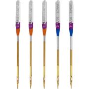 Picture of Titanium Universal Quilting Machine Needles Sizes 11/80 (3) & 14/90 (2)