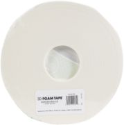 Picture of iCraft 3D Foam Tape Jumbo Roll White .5"X108'