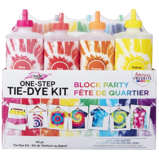 Picture of Tulip One-Step Tie-Dye 8 Color Block Party Kit