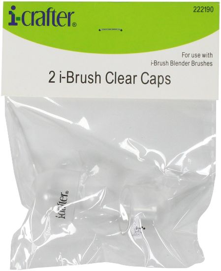Picture of i-crafter i-Brush Clear Caps 2/Pkg-