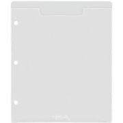 Picture of Tim Holtz Storage Studios Stamp Storage Binder Refills 8/Pkg 7.25"X10"