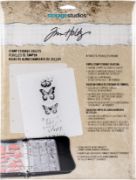 Picture of Tim Holtz Storage Studios Stamp Storage Binder Refills 8/Pkg 7.25"X10"