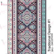 Picture of Dress My Craft Transfer Me Sheet A4 Traditional Design #1