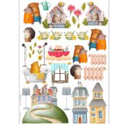Picture of Dress My Craft Transfer Me Sheet A4-Berry & Jerry #3