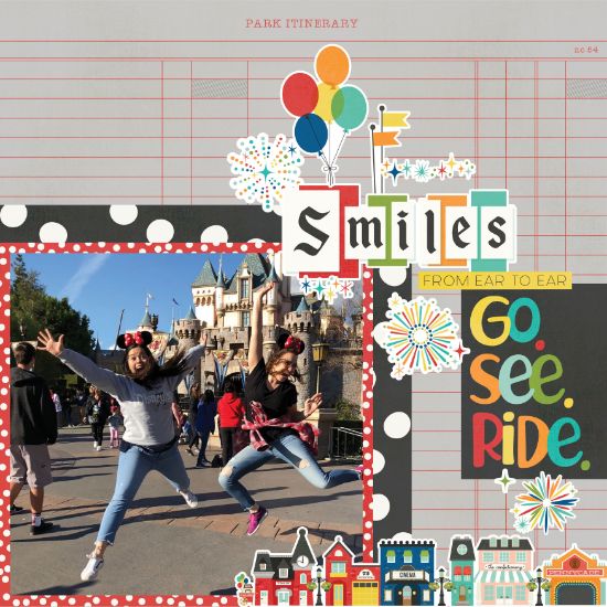 Picture of Simple Stories Collector's Essential Kit 12"X12"-Say Cheese At The Park