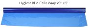 Picture of Hygloss Cello-Wrap Roll 20"X5' Blue