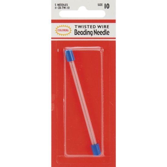 Picture of Twisted Wire Beading Needles Size 10 5/Pkg