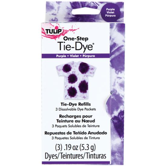 Picture of Tulip One-Step Tie-Dye Refill .13oz 3/Pkg Purple