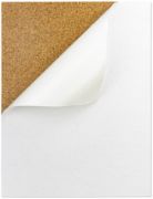 Picture of Hygloss Cork Sheets Self-Adhesive 2mm Thick 8.5"X11" 2/Pkg 