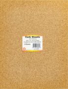 Picture of Hygloss Cork Sheets Self-Adhesive 2mm Thick 8.5"X11" 2/Pkg 