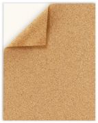 Picture of Hygloss Cork Sheets Self-Adhesive 2mm Thick 8.5"X11" 2/Pkg 