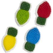 Picture of Icing Decorations 24/Pkg Mini Christmas Light Bulbs