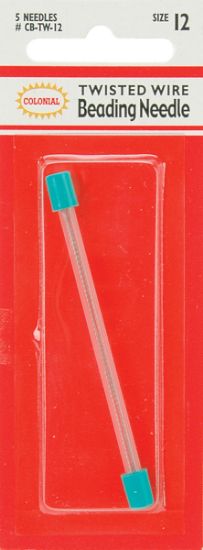 Picture of Twisted Wire Beading Needles Size 12 5/Pkg
