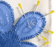 Picture of Taylor Seville Magic Pins - Applique Yellow 100/Pkg