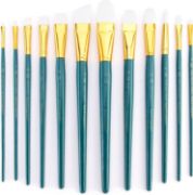 Picture of White Taklon Value Pack Brush Set 12/Pkg