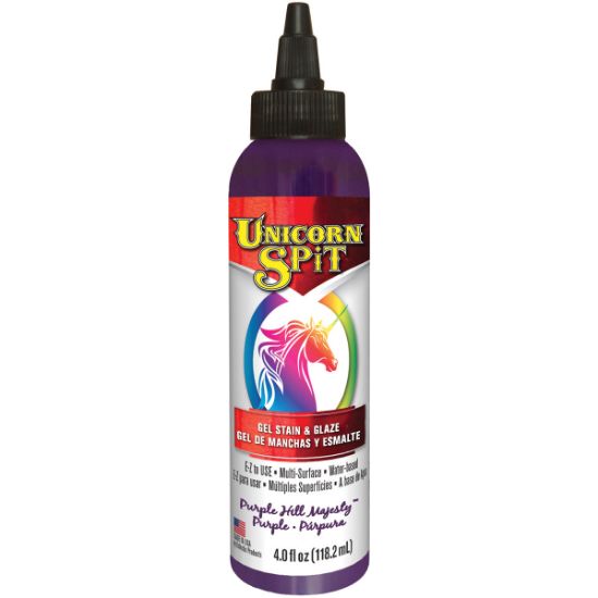 Picture of Unicorn Spit Wood Stain & Glaze 4oz Purple Hill Majesty