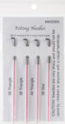 Picture of Wistyria Editions Felting Needles 4/Pkg Size 36, 38 & 40 Triangle, Size 38 Star