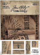 Picture of Idea-Ology Wooden Vignette Panels 5/Pkg Adverts