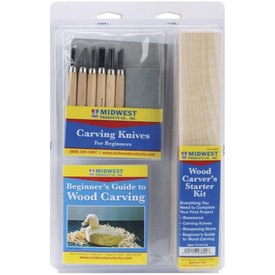 Picture of Wood Carver's Starter Kit 8pcs
