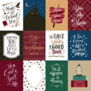 Picture of Witches & Wizards No.2 Double-Sided Cardstock 12"X12" 3"X4" Journaling Cards