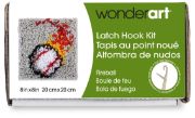 Picture of Wonderart Latch Hook Kit 8"X8" Fireball