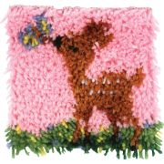 Picture of Wonderart Latch Hook Kit 8"X8" Little Fawn