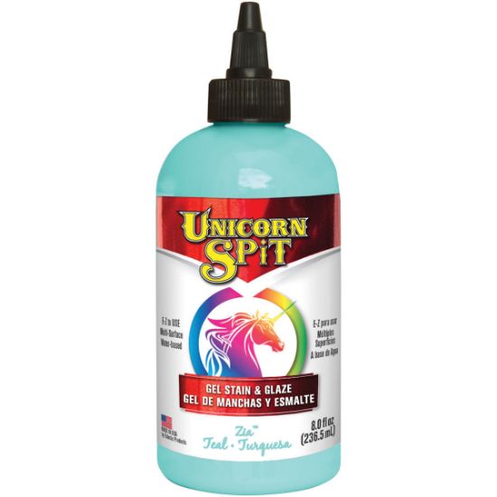 Picture of Unicorn Spit Wood Stain & Glaze 8oz Zia Teal