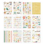 Picture of Simple Stories Sticker Book 12/Sheets-Boho Sunshine, 572/Pkg