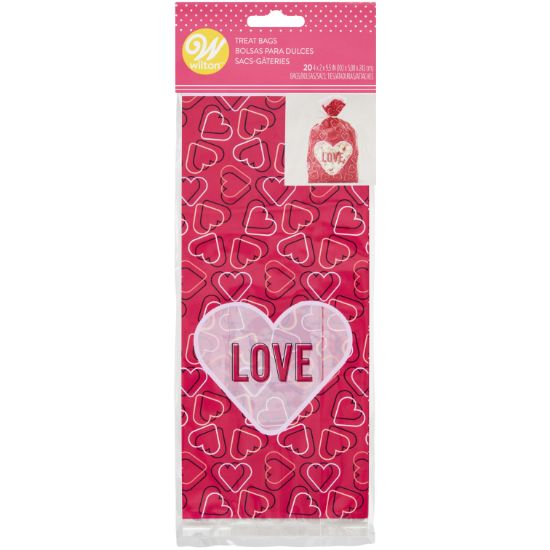 Picture of Wilton Treat Bags 20/Pkg-Love