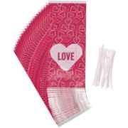 Picture of Wilton Treat Bags 20/Pkg-Love