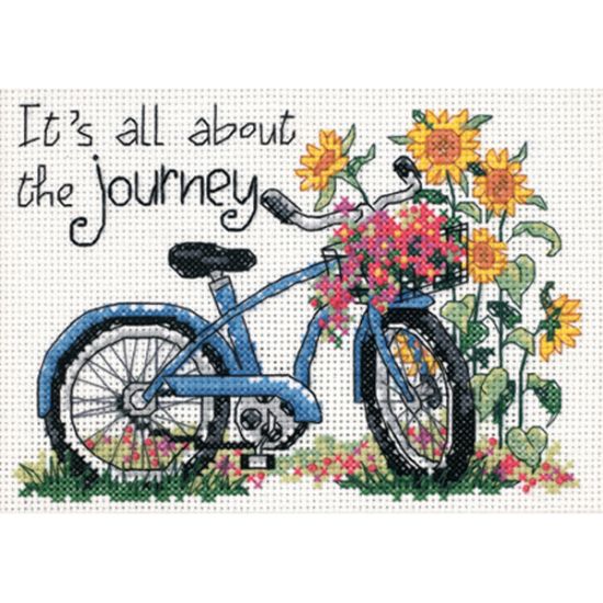 Picture of The Journey Mini Counted Cross Stitch Kit 7"X5" 14 Count