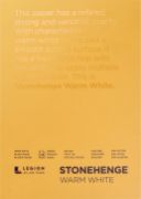 Picture of Stonehenge Paper Pad 5"X7" 15 Sheets/Pkg Warm White 90lb