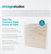 Picture of Storage Studios Paper Files W/Tabbed Dividers & Labels 3/Pkg 12.75"X13"