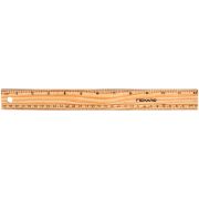 Picture of Wood Ruler 12" With Plastic Edge