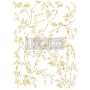 Picture of Prima Marketing Re-Design Gold Foil Kacha Decor Transfers-A Bird Song