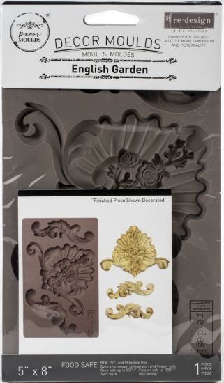 Picture of Prima Marketing Re-Design Mould 5"X8"X8mm English Garden