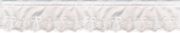 Picture of Simplicity Star Edge Eyelet Ruffle 1"X10yd White