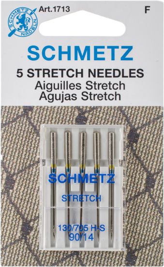 Picture of Stretch Machine Needles Size 14/90 5/Pkg