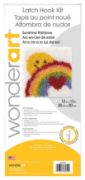 Picture of Wonderart Latch Hook Kit 12"X12" Sunshine Rainbow