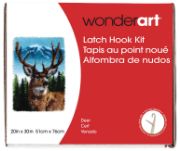 Picture of Wonderart Classic Latch Hook Kit 20"X30" Deer