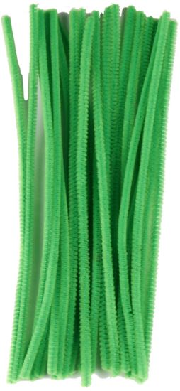 Picture of Touch Of Nature Chenille Stems 6mmx12" 25/Pkg Kelly Green