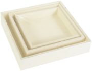 Picture of Wood Square Mini Tray 3/Pkg 